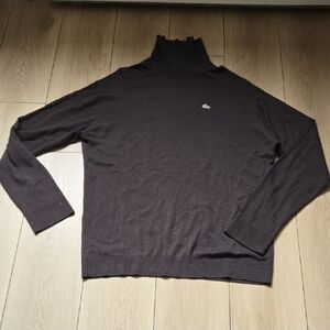 Lacoste Men's Wool Turtleneck Sweater Sz 5 (L)